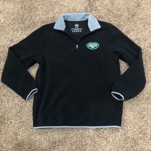 New York Jets 1/4 zip Pullover Fleece